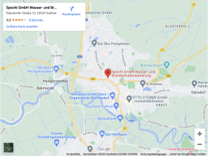 Google Maps Standort Itzehoe.